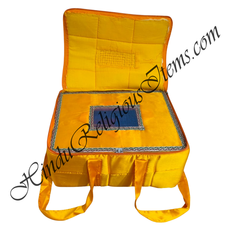 Fancy Wooden Satin Jhapiji (Travel System) With Cover