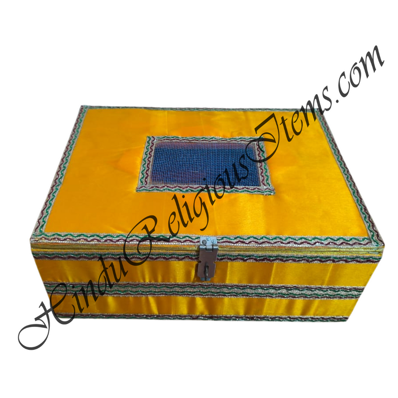 Fancy Wooden Satin Jhapiji (Travel System) With Cover