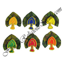 Coloured Moti Jardoshi Mukut With Father And Moti