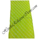 Cotton Soft Malmal Hand Dyed Leheriya Print Fabric/ Kapad(CMHDL)