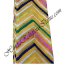 Cotton Soft Malmal Multi-Colour W Shape Leheriya Fabric / Kapad [CMMWSL)