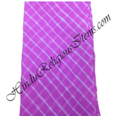 Cotton Soft Malmal Hand Dyed Leheriya Print Fabric/ Kapad(CMHDL)