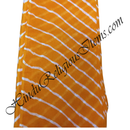 Cotton Soft Malmal Hand Dyed Leheriya Print Fabric/ Kapad(CMHDL)