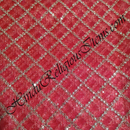 Net Fabric With Various Design Wrok Fabric/ Kapad (NFVD)