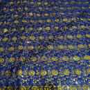 Net Fabric With Various Design Wrok Fabric/ Kapad (NFVD)