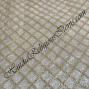 Net Fabric With Various Design Wrok Fabric/ Kapad (NFVD)