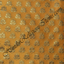 Brocade Jhari With Flower Design Fabric/ Kapad [BJFD]