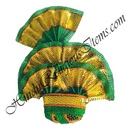 Cotton Paag With Golden Lace & Utsavi Kalgi