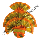 Cotton Paag With Golden Lace & Utsavi Kalgi