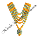 Premium Quality Five Layer Moti Mala With Nang(Diamond)