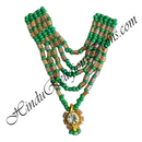 Premium Quality Five Layer Moti Mala With Nang(Diamond)