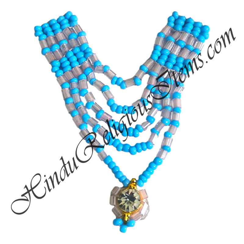 Premium Quality Five Layer Moti Mala With Nang(Diamond)