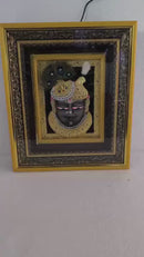 Premium Quality Mukharvind & Mangla Swarup Chitraji 3D Photo Frame With LED Light