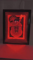 Premium Quality Mukharvind & Mangla Swarup Chitraji 3D Photo Frame With LED Light