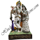 High Quality Radha Krishna Marble Swarup