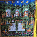 Satin Silk Super Fine Jungle Print Fabric/kapad [SSJ]