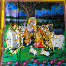 Satin Silk Super Fine Jungle Print Fabric/kapad [SSJ]