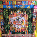 Satin Silk Super Fine Jungle Print Fabric/kapad [SSJ]