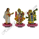 High-Quality MDF Yamunaji,Mahaprabhuji & Goverdhannathji Cut Out