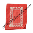 Small Chitraji Color Cotton Vastra with Net Lace