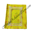 Small Chitraji Cotton Vastra Keri shape with net Lace