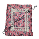 Small Chitraji Flower Cotton Vastra with Net Lace