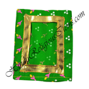 Small Chitraji Cheent Cotton Vastra With Golden Lace