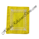 Small Chitraji Color Cotton Vastra with Net Lace