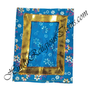 Small Chitraji Cheent Cotton Vastra With Golden Lace