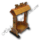 MDF Peacock Decorative Hindola (Swing)