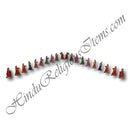 High-Quality MDF Seva Gopi Cut Out Set of 10