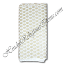 Cotton With Basma Chappa With Golden Keri Print Fabric/Kapad(CBCGKP)