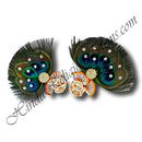 Premium Quality Orange Dumalo With Mor Chandrika Five ni Jod (Janmashtmi Special)