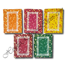 Chitraji Cheent Floral Vastra With Net Lace (VCFNL-33)