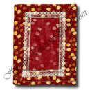 Chitraji Cheent Floral Vastra With Net Lace (VCFNL-33)