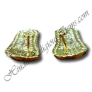 Gold Metal Charan Paduka (Sandal)