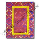 Chitraji Cotton Bandhani Vastra With Satin lace