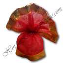 Ushna-Kaal Lalan Cotton Topi With Golden Lace (KT-4)