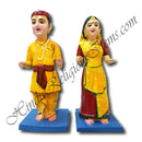 New Style Gop And Gopi With Embossed Clothes