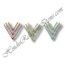 Nang (Diamond) Gadi Mala with Kundan Leaves (Set of 3) (M-39)