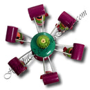 Fancy Wooden Painted Chakdol Toy