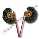 Peacock Feather Fans (Pankha)(FP-2)