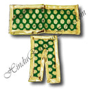 Lalan Kinkhab Chira Vastra with Golden Dots and Lace (VCKGL-39)