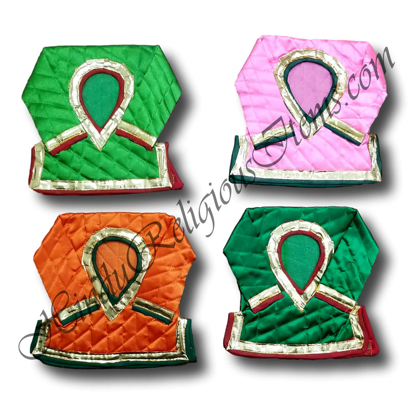 Chitraji Satin Criss Cross Stitched Gadal (Sweater) With Sleeves
