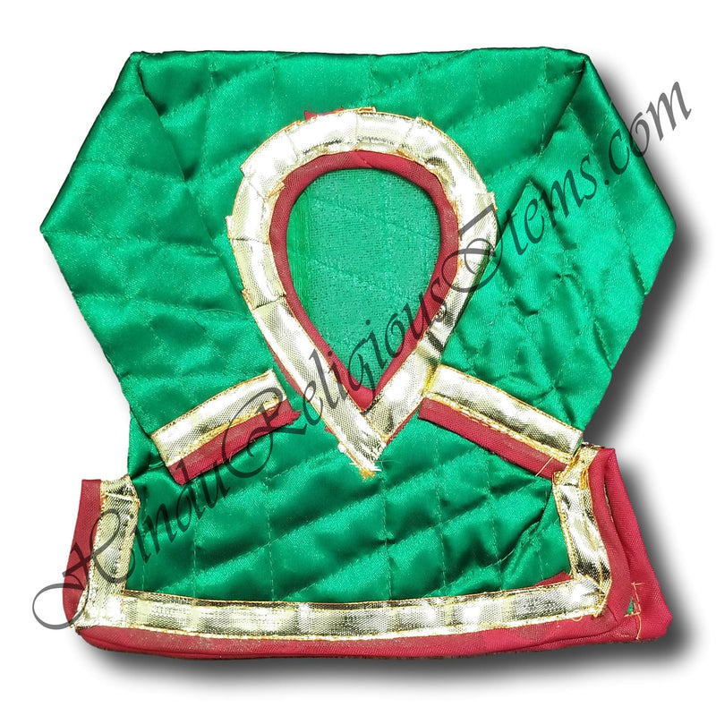Chitraji Satin Criss Cross Stitched Gadal (Sweater) With Sleeves