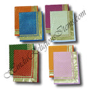 Kinkhab Pichwai With Golden Polka Dots Design