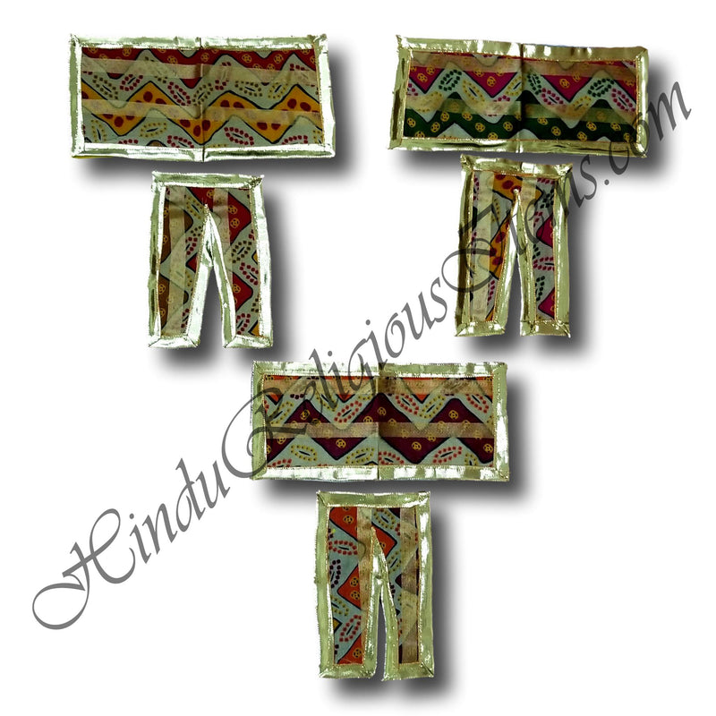 Lalan Cotton Mothda Design Multicolour Chira Vastra (VCMDM-56)