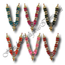 Colored with Golden Moti Mala With (Nang) Diamond(A-8)