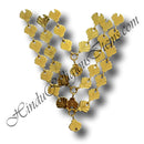 Golden Metal Mala (Set of 3)