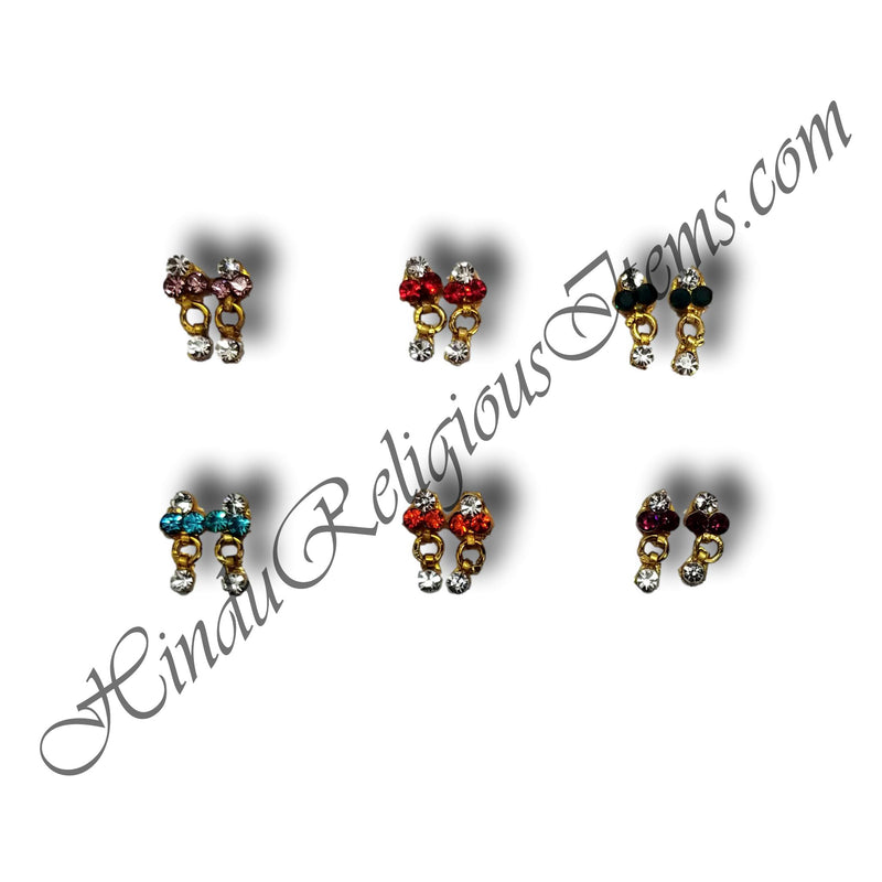 Diamond Kundal With Latkan (DKL-3)